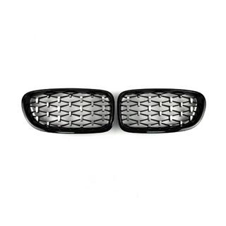 Prese d'aria Diamond Silver (bordo nero) BMW 5 Series F10/F11 2010–2016 foto 2