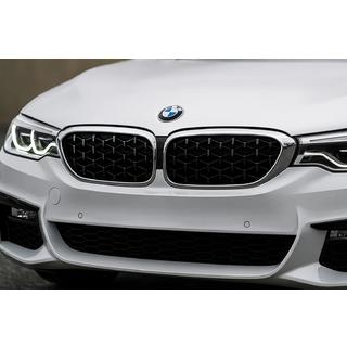 Griglie renali Diamond Black V1 (2017-2020, cornice cromata) BMW Serie 5 G30/G31 2017–2023 foto 1