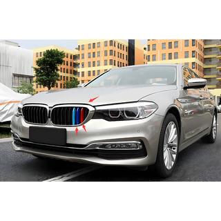 Calandra Renale 1 Bar (2017-2020, M-Color con cornice cromata) BMW Serie 5 G30/G31 2017–2023 foto 3