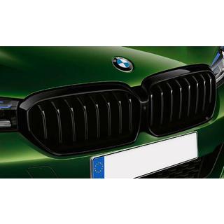 Calandra Nere 1 Bar (2021+, Nero Lucido) BMW Serie 5 G30/G31 2017–2023 foto 1