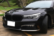 BMW 7 Series G11/G12 2015-2022 Reni 1 Barra (2016-2019, Nero Opaco) foto 1