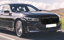 BMW 7 Series G11/G12 2015-2022 Calandra Reniforme 1 Barra (2019-2022, Nero Lucido) foto 2