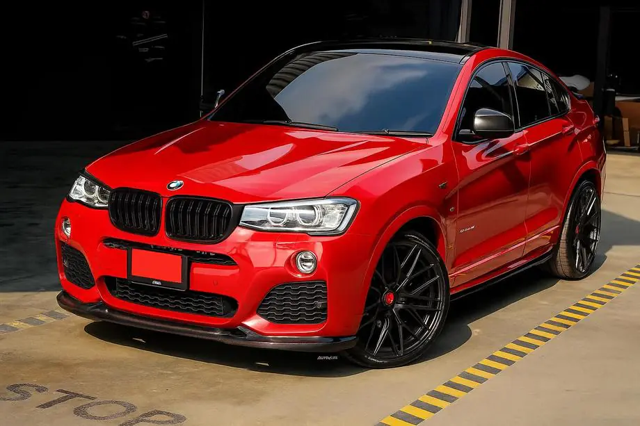 BMW X4 F26 2014-2018 Reni M-Look (nero opaco) Foto 1