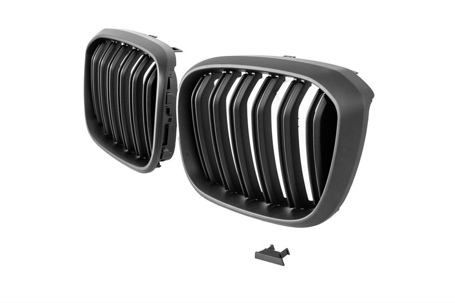 BMW X3 G01 2018- Calandra M-Look (2018-2021, Nero Opaco) Foto 3