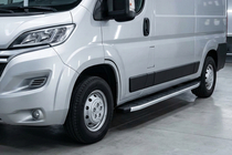 Citroen Jumper 2007-2025 Pedane Laterali Fullmond (2 pz, alluminio) foto 1