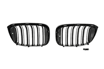 BMW X4 G02 2018- Calandra M-Look (2018-2021, Nero Opaco) foto 5