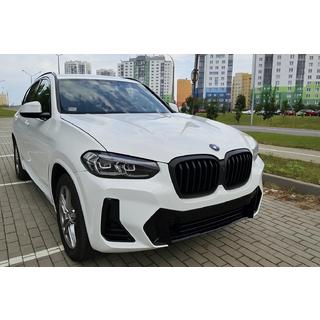 Calandra Reniforme 1 Bar (2021+, Nero Opaco) BMW X3 G01 2018-