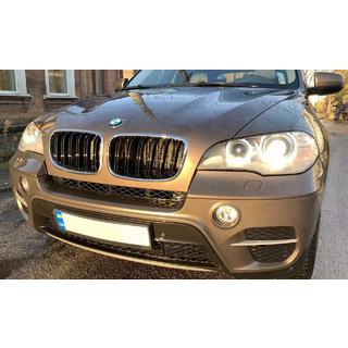 Reni M-Look (Nero Lucido con Cornice Cromata) BMW X5 E70 2007-2013 foto 1