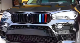 BMW X6 F16 2014-2019 Calandra M-Look (M-Color) foto 1