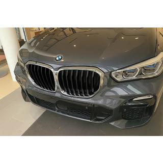 Calandra Reniforme 1 Barra (2019-2022, Nero Lucido con Cornice Cromata) BMW X5 G05 2019–2026 foto 1