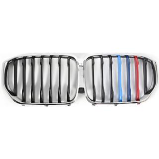 Calandra Reniforme 1 Barra (2019-2022, M-Color con Cornice Cromata) BMW X5 G05 2019–2026 foto 2