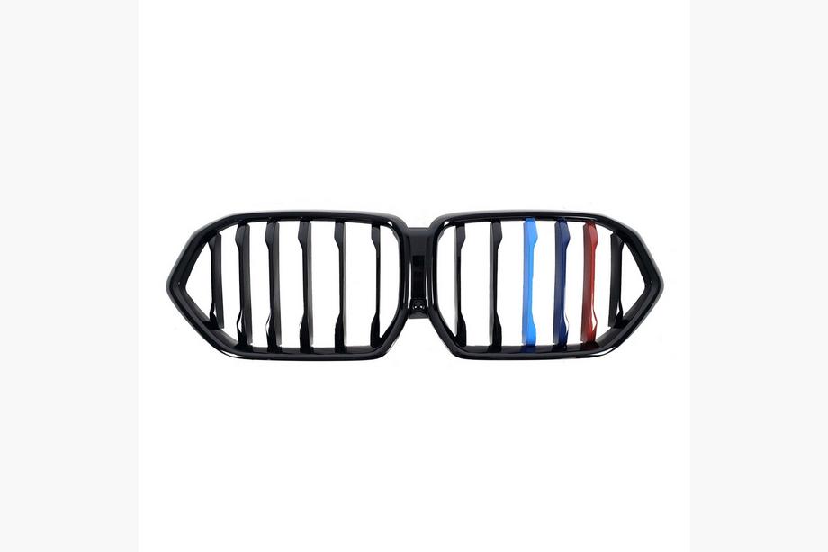 BMW X6 G06 2019–2027 Calandra Reniforme 1 Barra (2019-2022, M-Color) Image