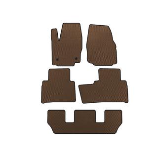 Tappetini EVA (3 File, Marrone)
