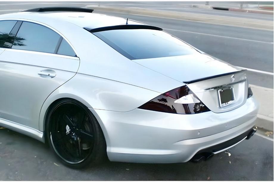Mercedes CLS C219 2004-2010 Spoiler DPT (Nero Lucido) Image
