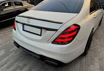 Mercedes S-class W222 2013-2022 Diffusore posteriore BRB (primer, 2018+) foto 10