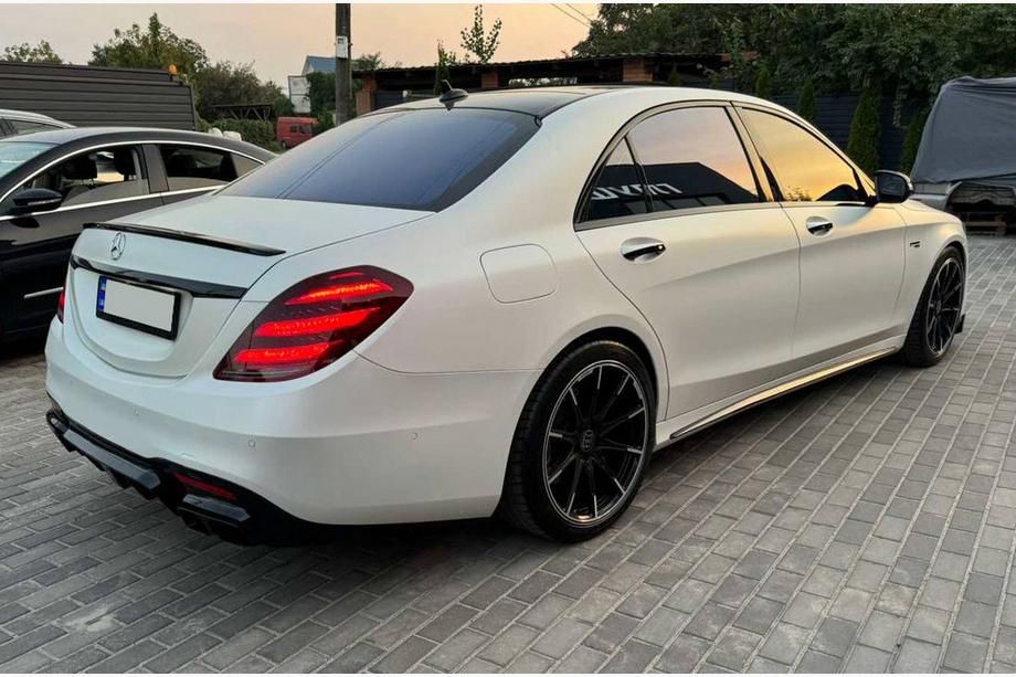 Mercedes S-class W222 2013-2022 Diffusore posteriore BRB (primer, 2018+) Image