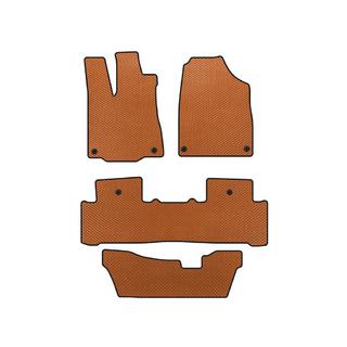 Tappetini EVA (3 File, Arancione)