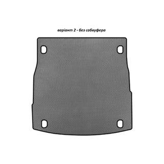 Tappetino bagagliaio EVA V-2 (senza subwoofer, Grigio) Alfa Romeo Stelvio 2016-