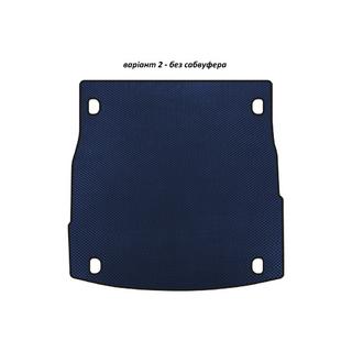 Tappetino bagagliaio EVA V-2 (senza subwoofer, Blu) Alfa Romeo Stelvio 2016-