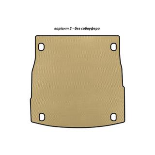 Tappetino bagagliaio EVA V-2 (senza subwoofer, Beige) Alfa Romeo Stelvio 2016-