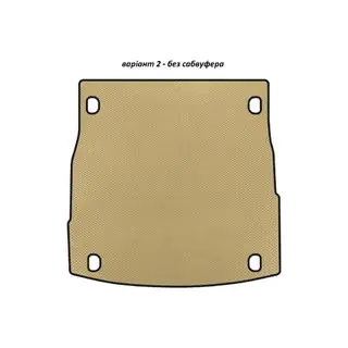 Tappetino bagagliaio EVA V-2 (senza subwoofer, Beige)
