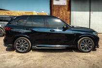 BMW X5 G05 2019–2026 Coprisoglia laterali Carbon V3 (Vero carbonio) foto 4