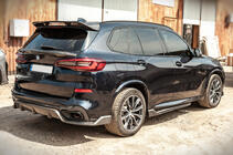 BMW X5 G05 2019–2026 Coprisoglia laterali Carbon V3 (Vero carbonio) foto 5