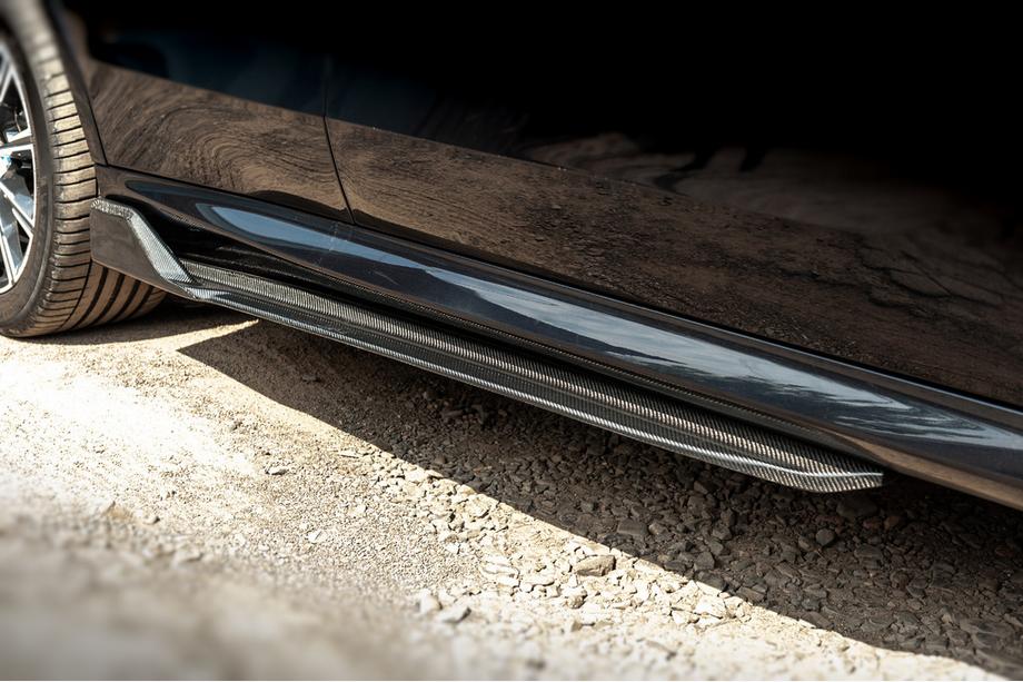 BMW X5 G05 2019–2026 Coprisoglia laterali Carbon V3 (Vero carbonio) Image