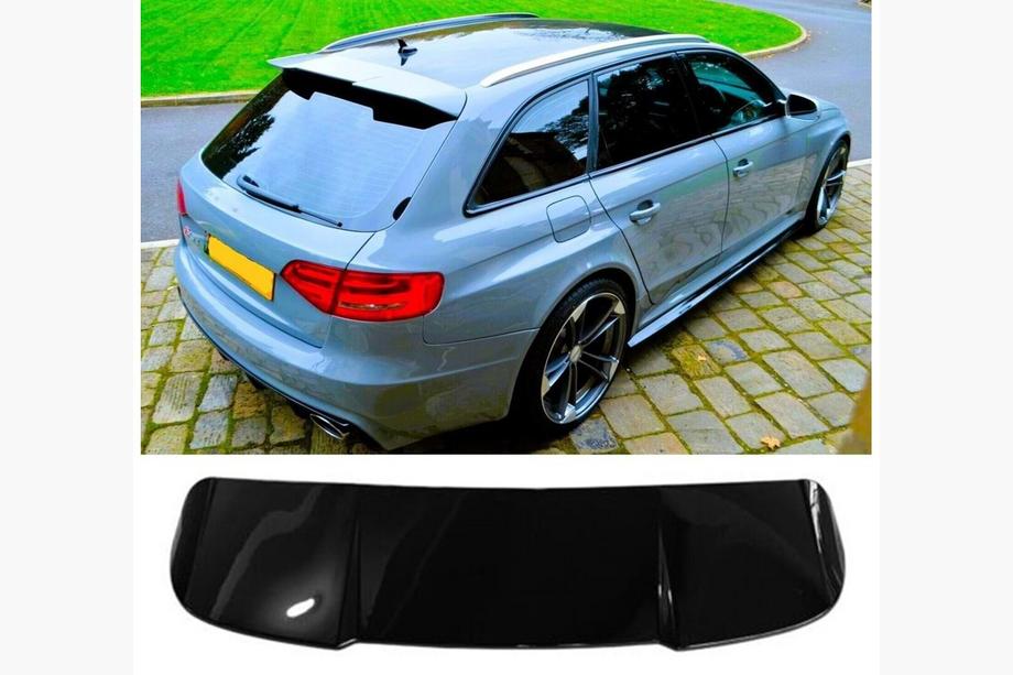 Audi A4 B8 2007-2015 Spoiler DPT V2 (Avant, nero lucido) Foto 3