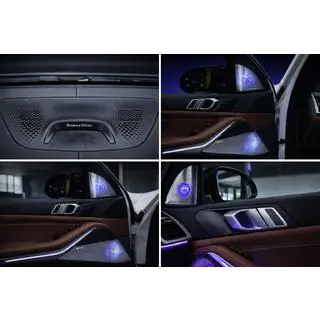 Kit modanature illuminate Bowers&Wilkins BMW X5 G05 2019–2026 foto 1