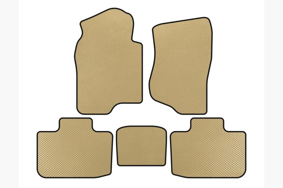 Cadillac Escalade 2007-2014 Tappetini EVA (2 File, Beige) Image