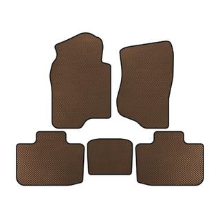 Tappetini EVA (2 File, Marrone)