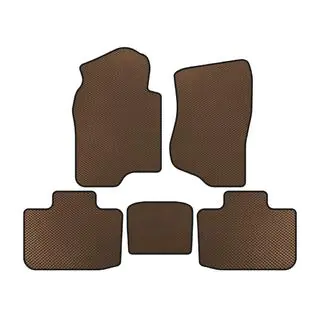Tappetini EVA (2 File, Marrone)