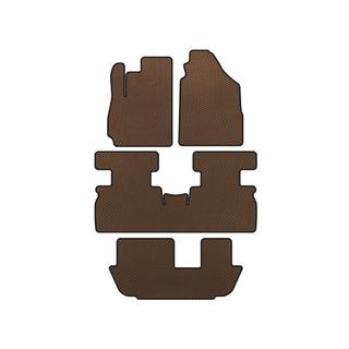 Tappetini EVA (3 File, Marrone) Jetour X70 2018-