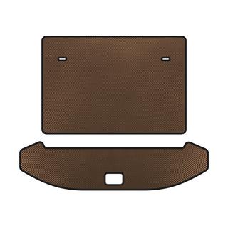 Tappetino bagagliaio EVA (3 file, Marrone)