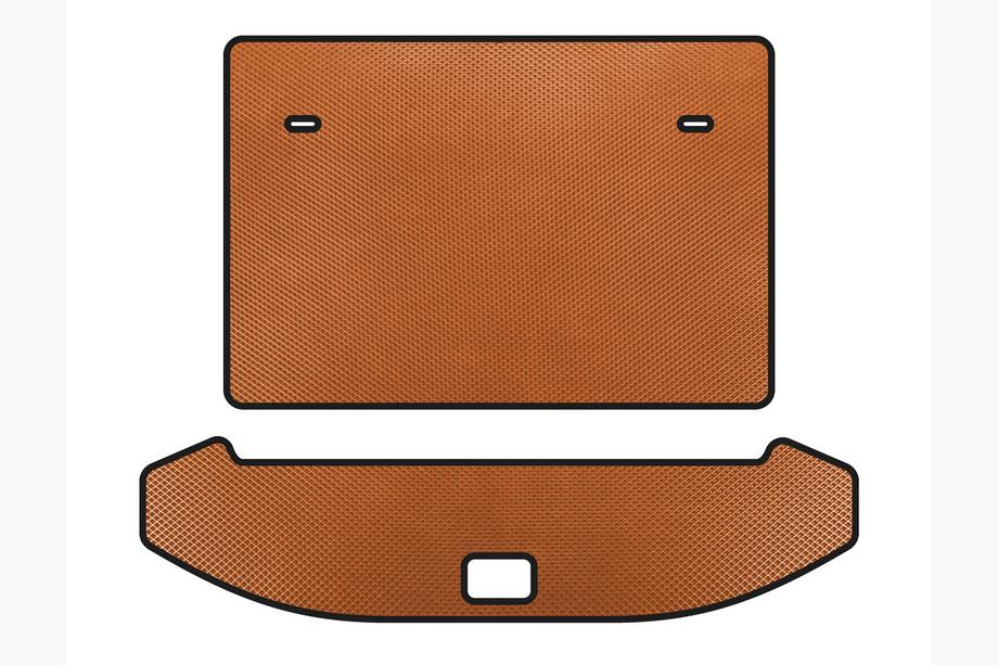 Jetour X70 2018- Tappetino bagagliaio EVA (3 file, Arancione) Image