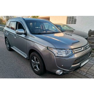 Pedane Laterali OEM V1 (2 pz, Alluminio) Mitsubishi Outlander 2012-2021 foto 2