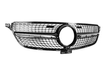 Mercedes GLE/ML сlass W166 2011-2018 Griglia Tuning Diamond Black (GLE) Senza telecamera foto 4