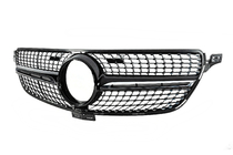 Mercedes GLE/ML сlass W166 2011-2018 Griglia Tuning Diamond Black (GLE) Senza telecamera foto 7