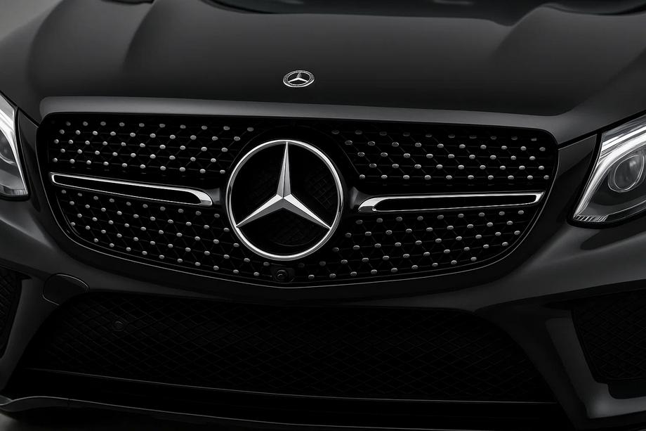 Mercedes GLE/ML сlass W166 2011-2018 Griglia Tuning Diamond Black (GLE) Senza telecamera Image