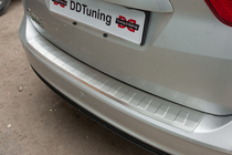 Ford C-Max/Grand C-Max 2010-2019 Protezione Paraurti Posteriore OmsaLine (Acciaio Inox) foto 7