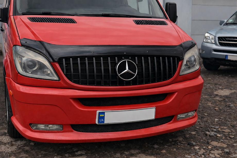 Mercedes Sprinter W906 2006–2018 Griglia Anteriore GT Panamericana Nera (2006-2013) Image