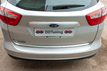 Ford C-Max/Grand C-Max 2010-2019 Modanatura bagagliaio acciaio inox foto 2