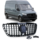 Mercedes Sprinter W907/W910 2018- Griglia Anteriore Panamericana GT Panamericana Nero Premium foto 1