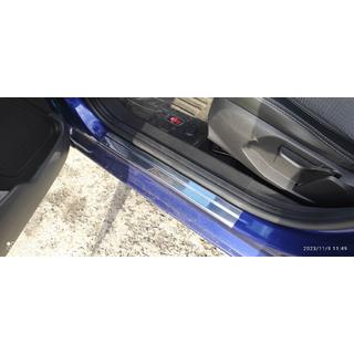 Battitacco inox Carmos V1 set 4 pezzi Ford Fiesta 2008-2017 foto 3