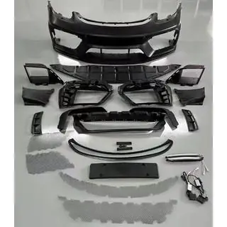 Paraurti anteriore completo (stile 982 GT4) Porsche Boxster/Cayman 981 2013-2016 foto 2