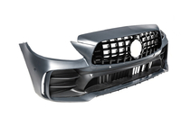 Mercedes C-class W205 2014-2021 Paraurti anteriore completo (design C63 GT) foto 5