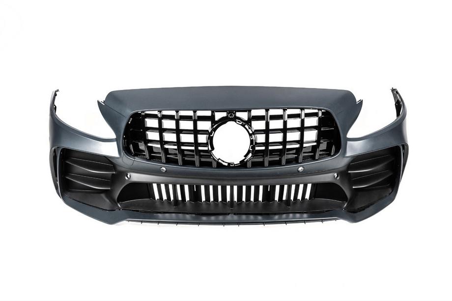 Mercedes C-class W205 2014-2021 Paraurti anteriore completo (design C63 GT) Foto 3
