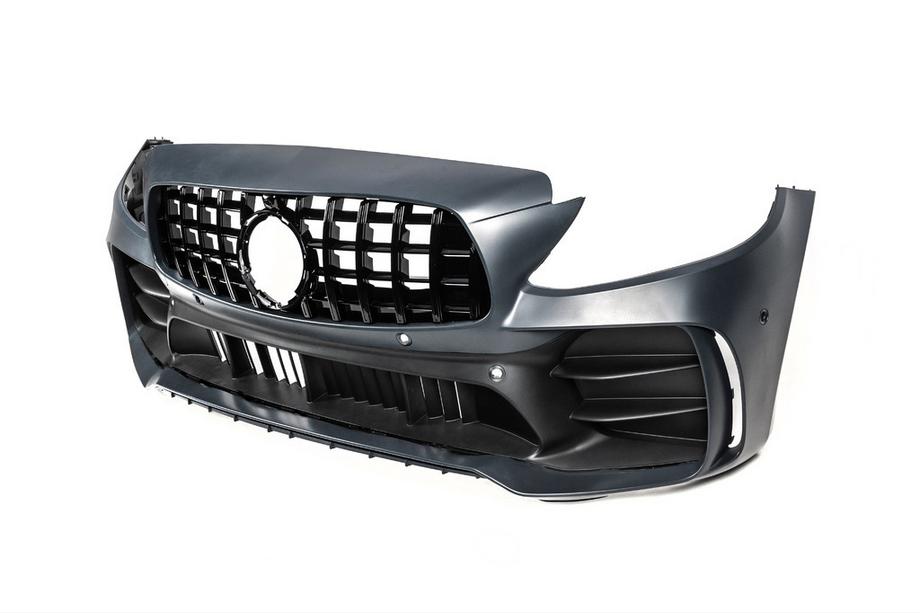 Mercedes C-class W205 2014-2021 Paraurti anteriore completo (design C63 GT) Foto 4
