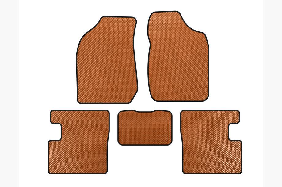 BYD F3 2005-2013 Tappetini EVA (SD, Arancione) Image